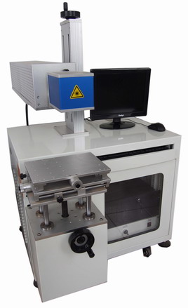 CO2 metal tube laser marking machine
